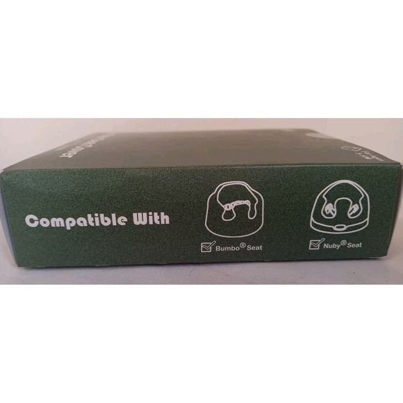 Bumbo Floor Seat Cover Green Forest Animals Baby Safety Strap Ready Anti Slip - Picture 5 of 7